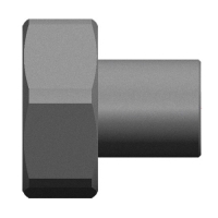 Приклучок за грејно тело, од месинг, за вентили